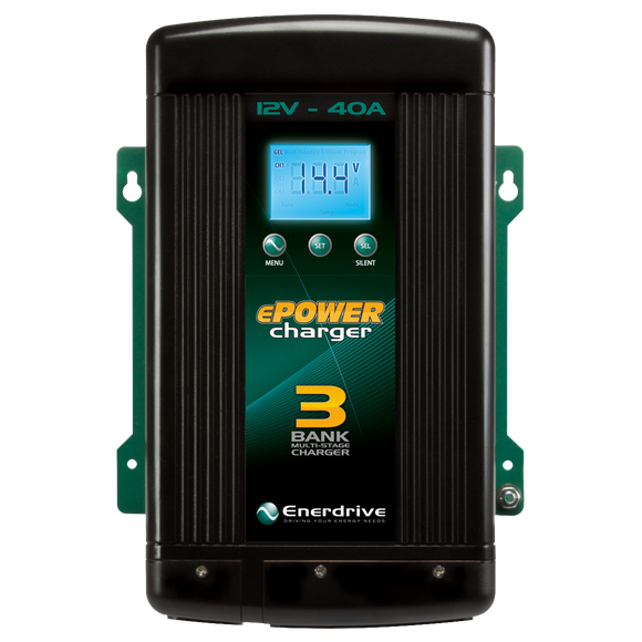 ENERDRIVE ePOWER Smart Charger 40amp / 12v EN31240