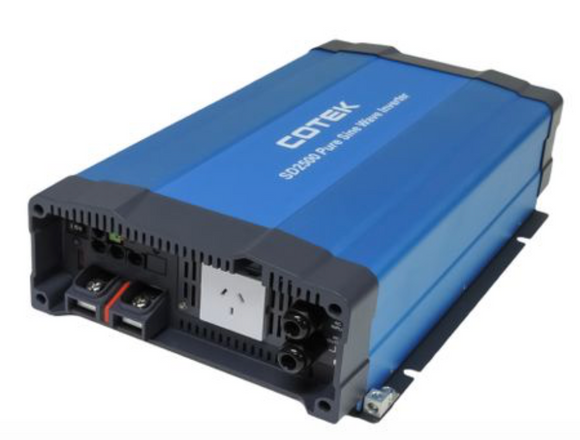 Parallelable Pure sine wave inverter COTEK 24V (2500W) with AC By-pass Function SD-2500-224