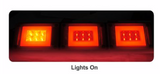 LUCIDITY GLO TRAC LED Combination Rear Lamp 12V-24V (26058ARR-V)