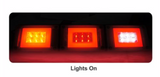 LUCIDITY GLO TRAC LED STOP/TAIL (RED) Rear Lamp 12V-24V 26058RK-V