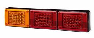 LUCIDITY LED Combination Rear Lamp 12V-24V (D.I./Stop/Tail) 26007ARR-BV