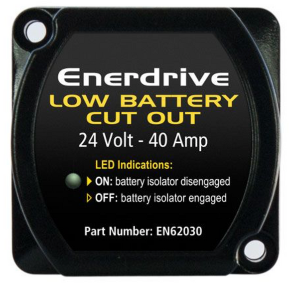 ENERDRIVE Low Battery Cut Out 24v - 40amp EN62030